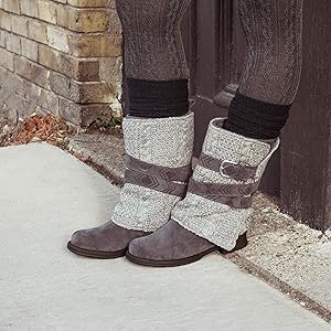 ミツキ！！ Amazon.com | MUK LUKS ® Women's Nikita Boots - Grey/Ash